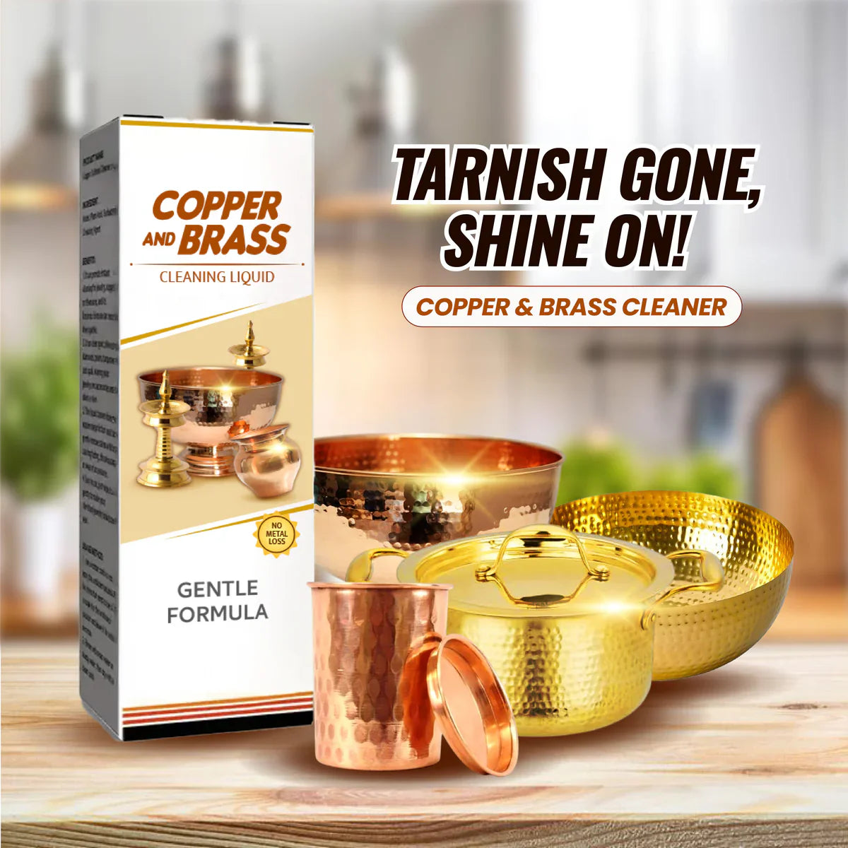 ShineBright™ - Instant Copper & Brass Cleaning Liquid ✨🥇  Limited Period Offer