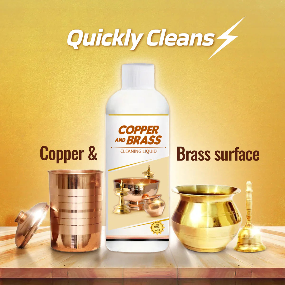 ShineBright™ - Instant Copper & Brass Cleaning Liquid ✨🥇  Limited Period Offer