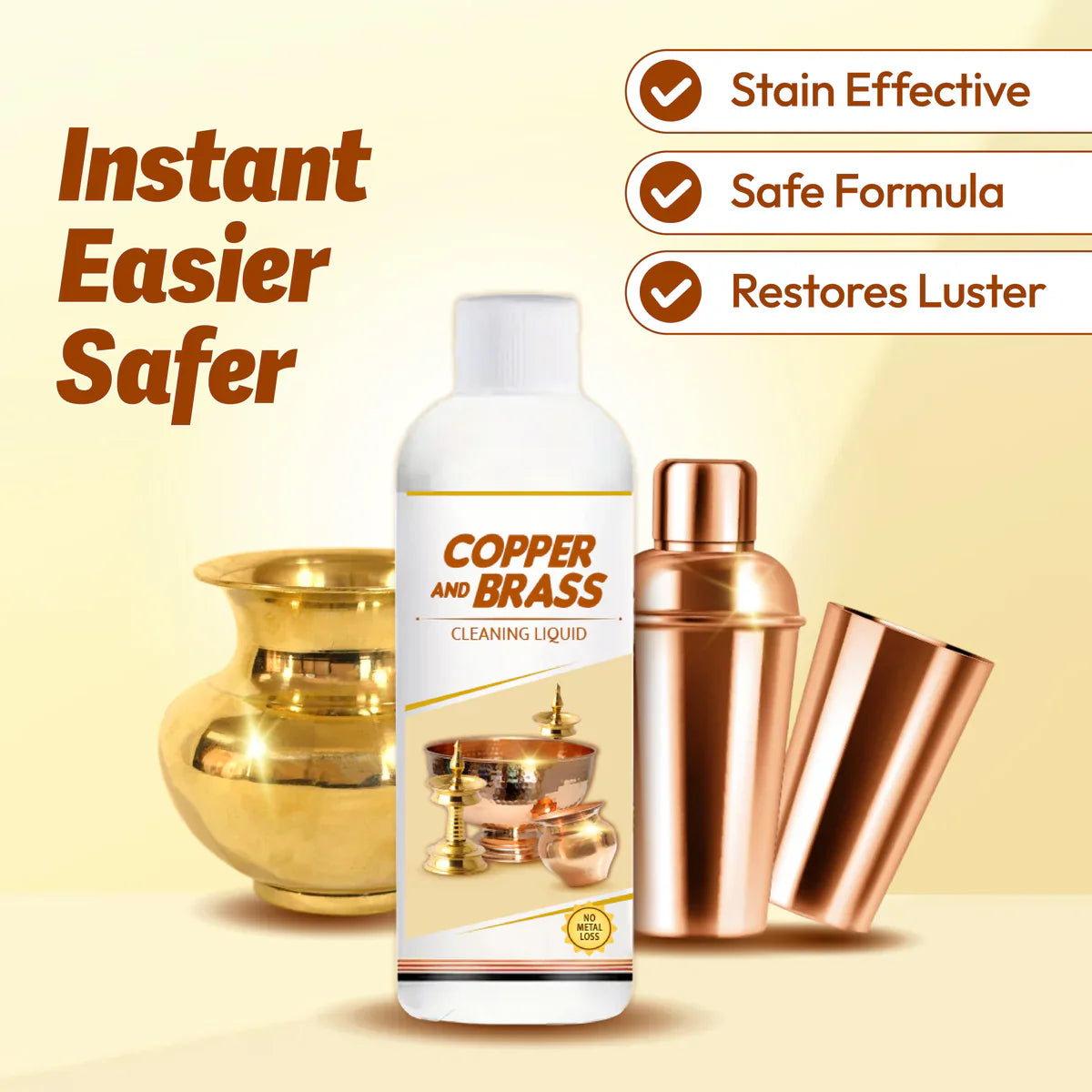 ShineBright™ - Instant Copper & Brass Cleaning Liquid ✨🥇  Limited Period Offer