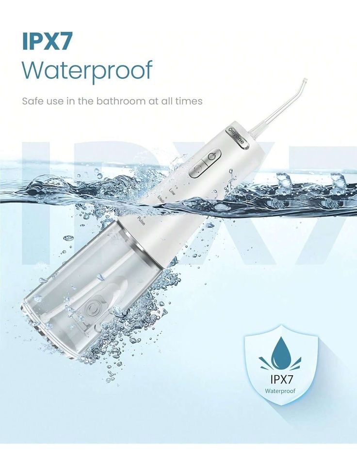 Speed Dental Care Water-Jet Flosser Air technology Cords Tooth Pick Power Dental Cleaning Whitening Teeth Kit Power Floss Air Powered Dental Water Jet for Tooth Cleaner - Pack Of 1