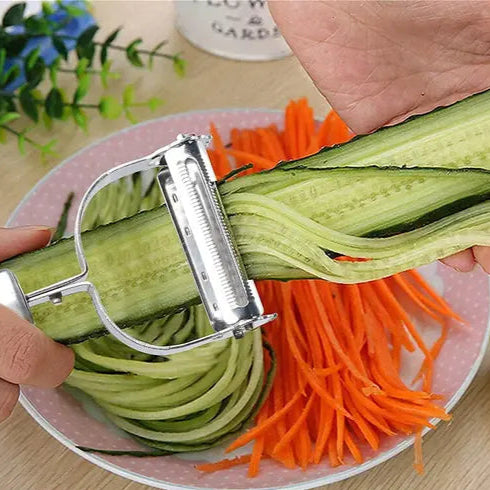 Stainless Steel Carrot Potato Fruit Peeler Durable Razor Sharp Cutter Shredder Slicer Vegetable Julienne Peeler
